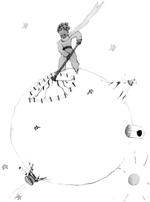 《小王子》插图